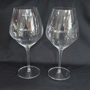 Luigi Bormioli Italy Crystal Red Wine Glasses (Acadamia)- Large! (Set of 2)